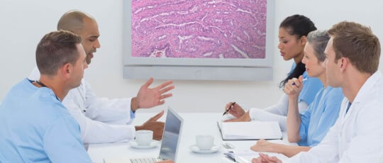 Digital Pathology Screen Medical Professionals